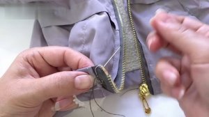 Быстрый ремонт молнии в одежде