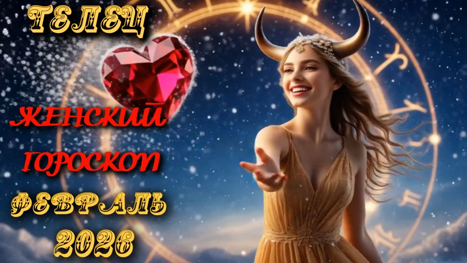 Телец. Женский гороскоп. Февраль. 2026. смотреть онлайн