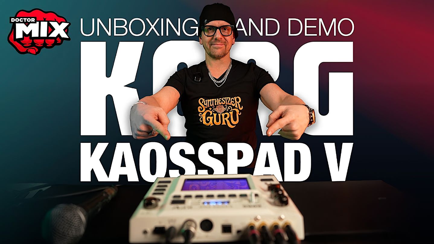Korg Kaoss Pad KPV: Unboxing and Demo смотреть онлайн