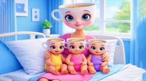 Балерина Капучино родила тройню, сюрприз для отца.