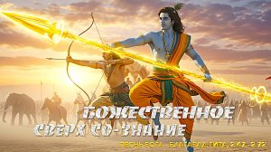 БОЖЕСТВЕННОЕ Сверх Со-Знание | Песнь Бога | Бхагавад Гита, 2 глава, 2.47-2.72 |