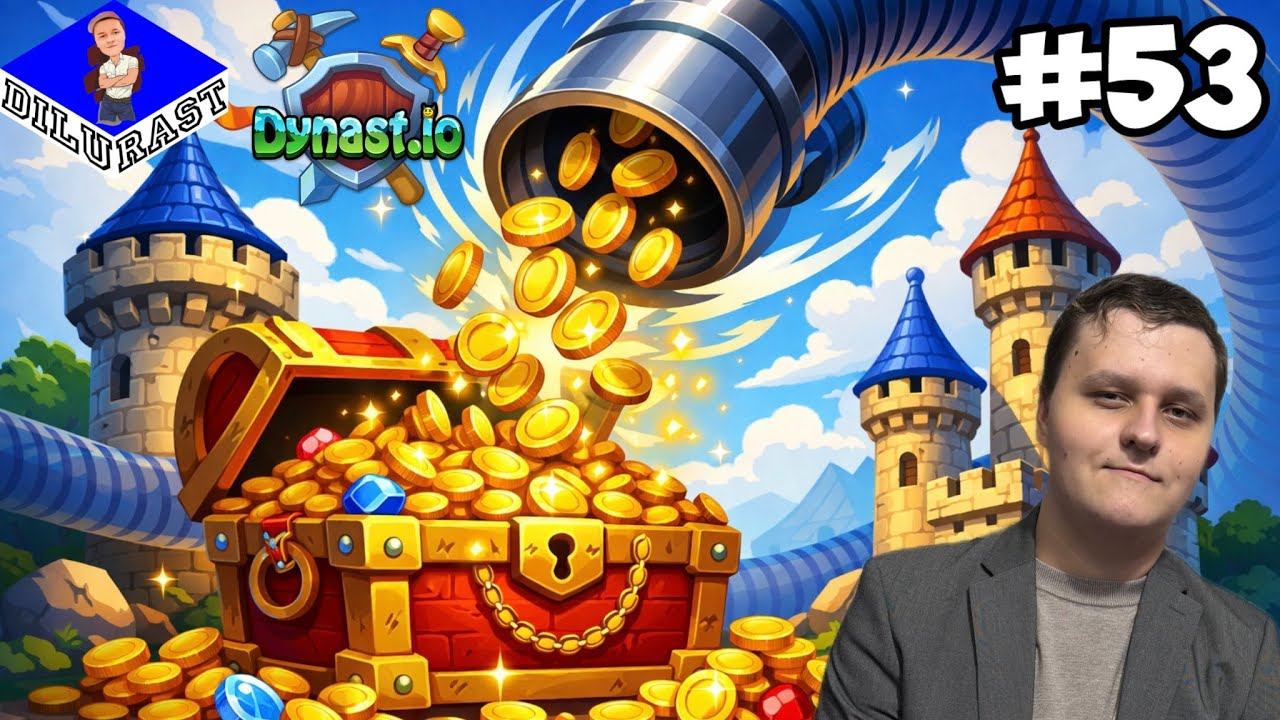 ВСЕ МОНЕТЫ - ПЫЛЕСОСОМ! ► Dynast.io #53 смотреть онлайн