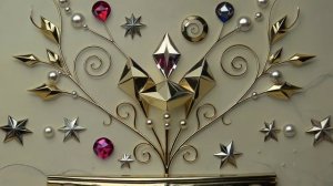 dreamina-2025-12-03-4690-Asymmetrical bouquet of diamond branches...