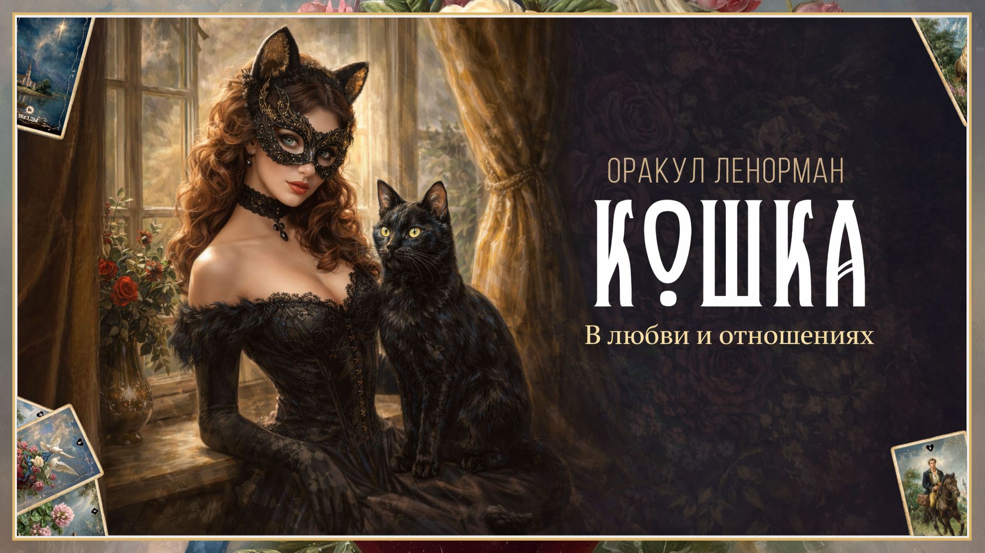 Ленорман Кошка - значение в любви и отношениях смотреть онлайн