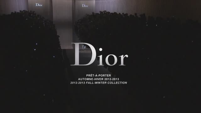 Показ коллекции Christian Dior Prêt-à-Porter осень-зима 2012-2013 смотреть онлайн