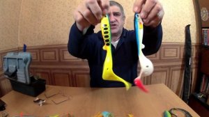 Мои новые крупные  силиконовые приманки свимбейты.