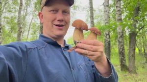 Грибной марафон на 17 км ! Но какова была радость грибников ! Ух !