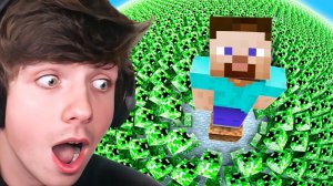 Я ПЕРЕЖИЛ 100 САМЫХ СЛОЖНЫХ МОДОВ В МАЙНКРАФТ ! MINECRAFT MRBEAST ДАКПЛЕЙ КОМПОТ НУБ И ПРО