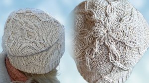 Шапка с эффектной макушкой./ МК 🧶