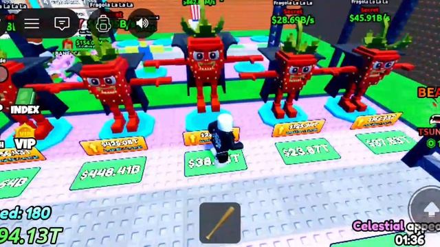 Укради брейнрота и убеги от волны в роблоксе смотреть онлайн