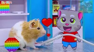 Партитура - это источник жизненной силы маленького хомячка, и он потерял себя, усердно занимаясь