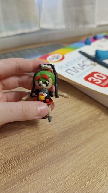 пластилин фигурка Джиджи