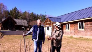Жизнь в деревне. Дом не достроен, но Деревья уже сажаем!