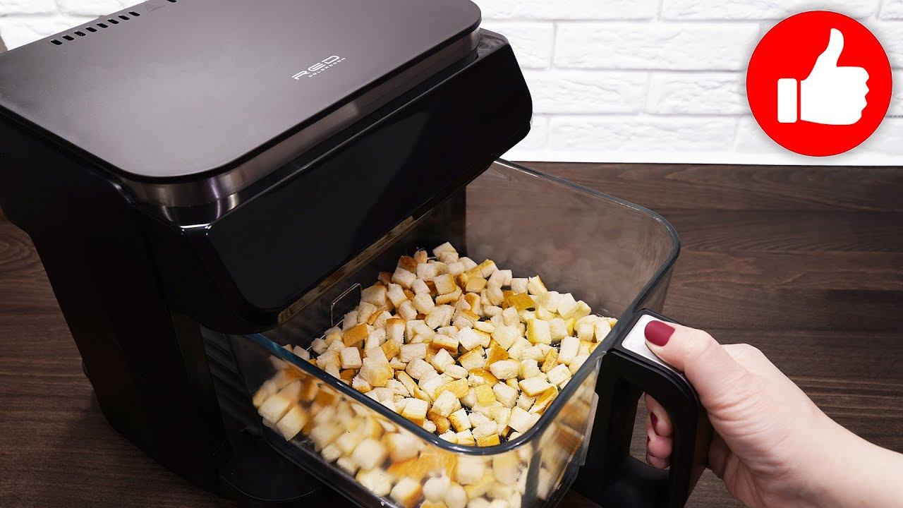 Таким способом домашние сухарики в аэрогриле получаются Всегда хрустящие: быстро и просто! смотреть онлайн