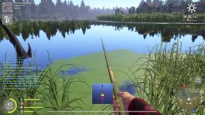 Игра Русская рыбалка. Огромный окунь в Старом остроге.