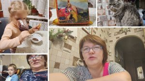 По магазинам. Что купила. Кормушка для Сони. Вечер с внуками. Травма на горке. Рис басмати.