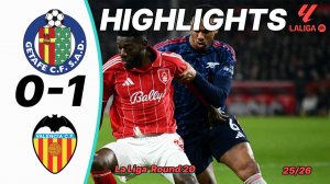 Хетафе — Валенсия 0-1. Ла Лига 25/26. Обзор матча