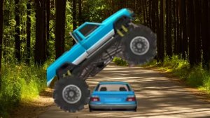 Жёсткие Колёса - Преодоление препятствий