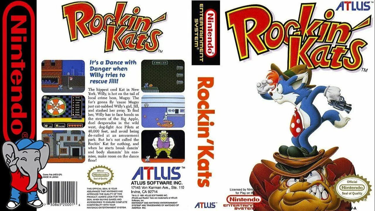 Rockin Kats (NES) смотреть онлайн