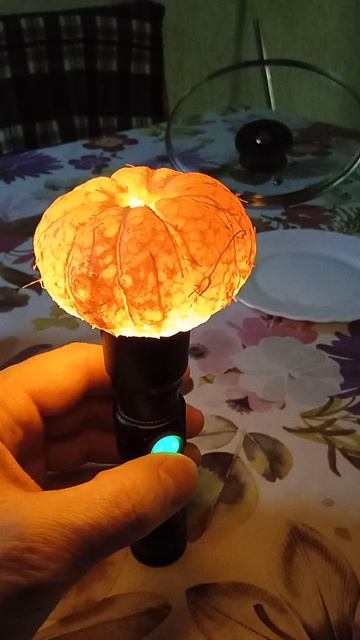 Как сделать светильник из мандарина смотреть онлайн