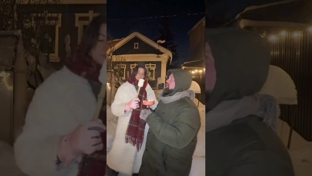 Мороженое в сугробе — новый тренд, разрывающий соцсети прямо сейчас смотреть онлайн