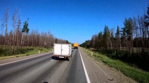 По трассе на Sherman L в Курган с поездкой по городу и обратно 2025 год часть 14