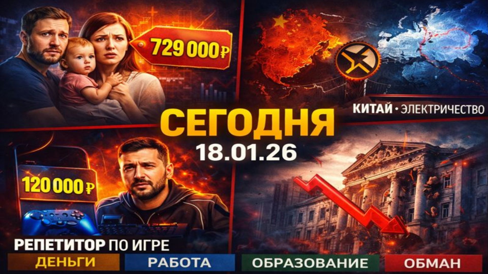 Утренний выпуск новостей 18.01.26 смотреть онлайн