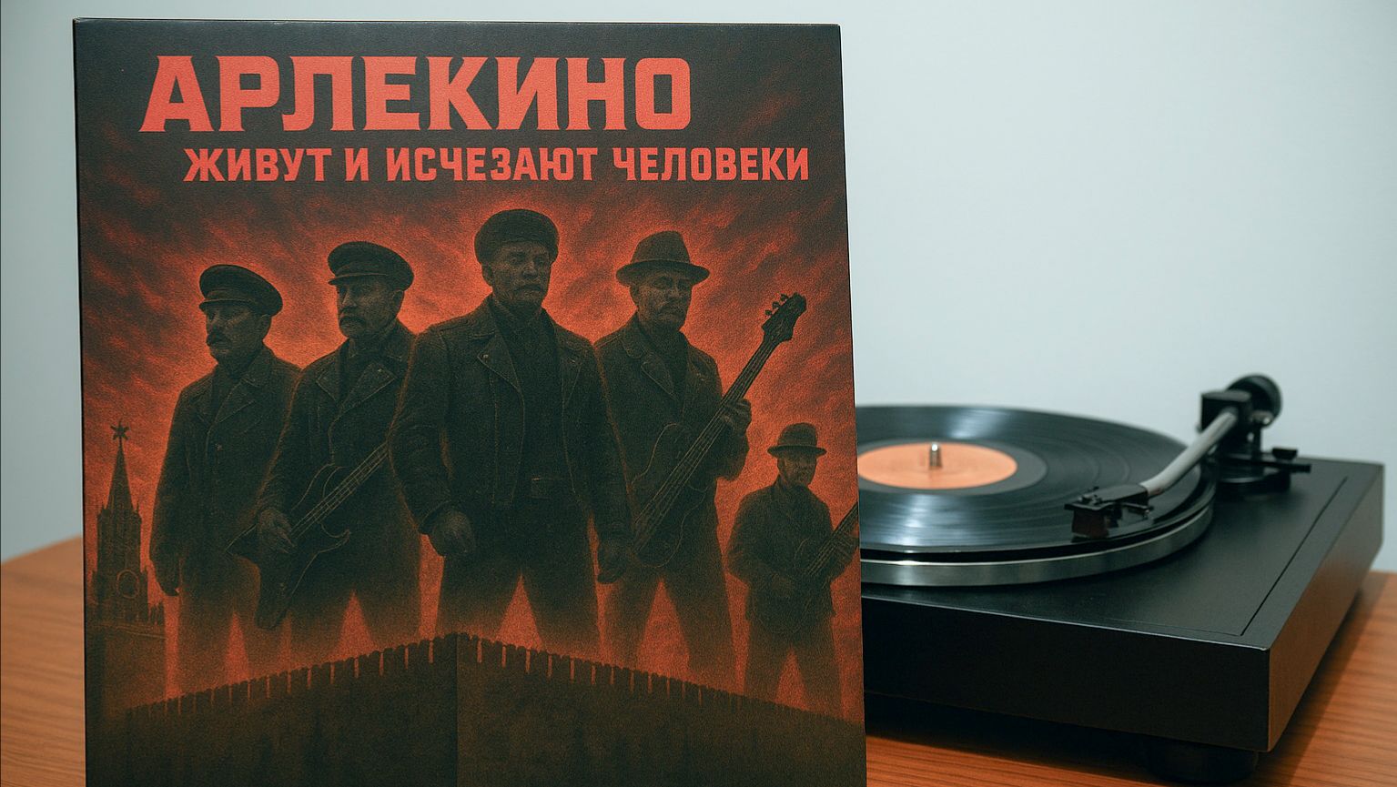 кавер группа "АРЛЕКИНО" - ЖИВУТ И СЧЕЗАЮТ ЧЕЛОВЕКИ текст Ю. В. Андропов альбом "ТЕНИ КРЕМЛЯ" смотреть онлайн