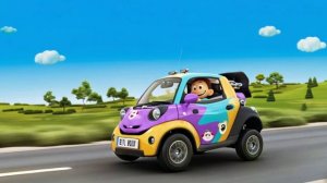 Мчимся по трассе мультик