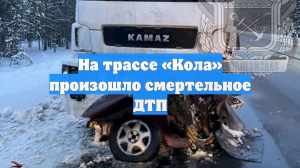 На трассе «Кола» произошло смертельное ДТП