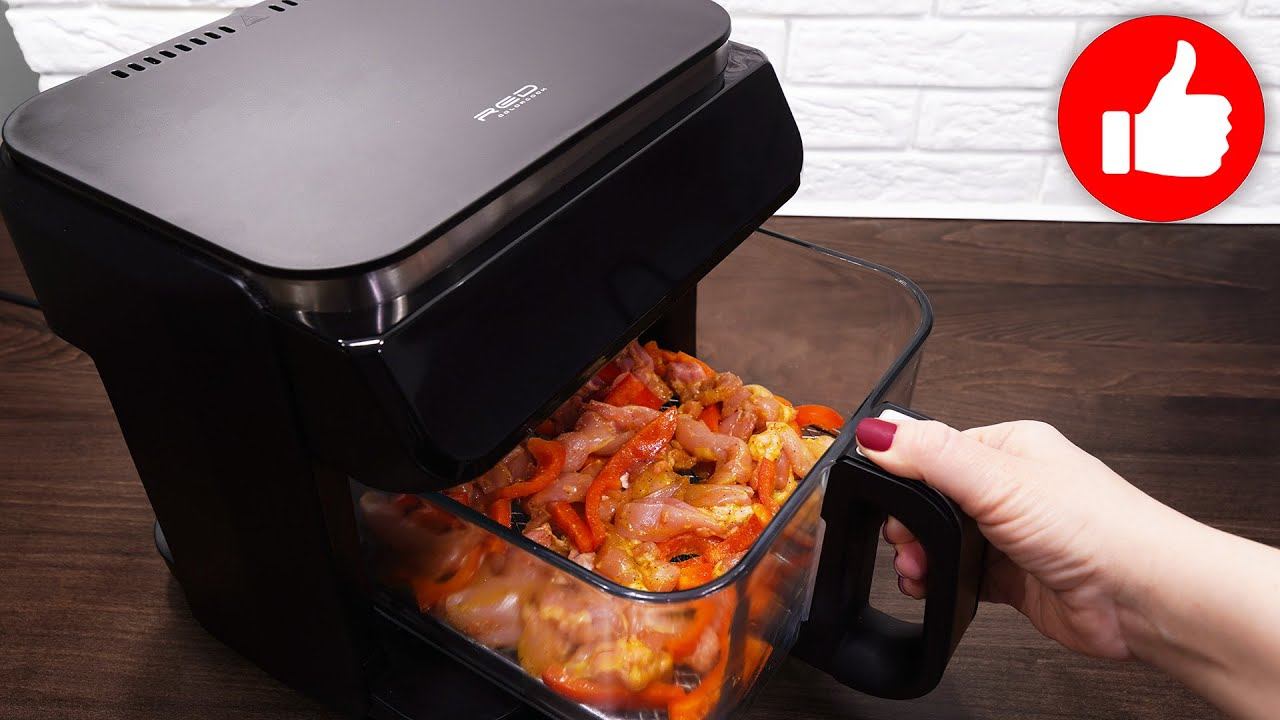 Идеальная Курица со сладким перцем в аэрогриле. Рецепт любимого ужина быстро и просто. смотреть онлайн