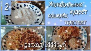 Холодильник худеет, кошелёк толстеет//день 2
