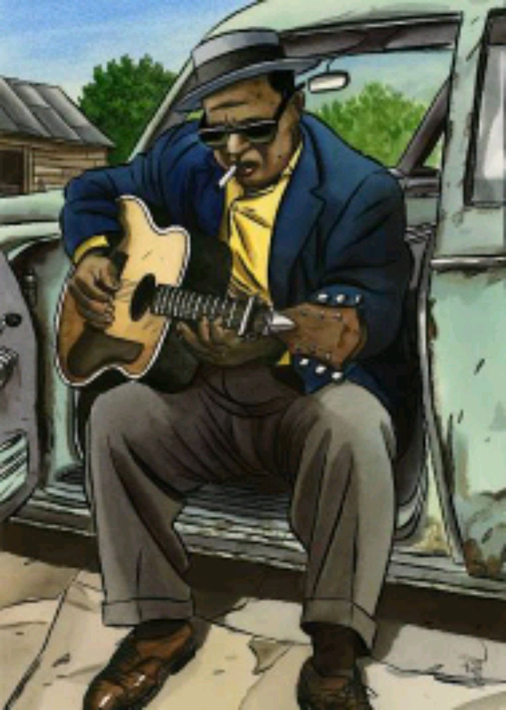 Блюз импровизация