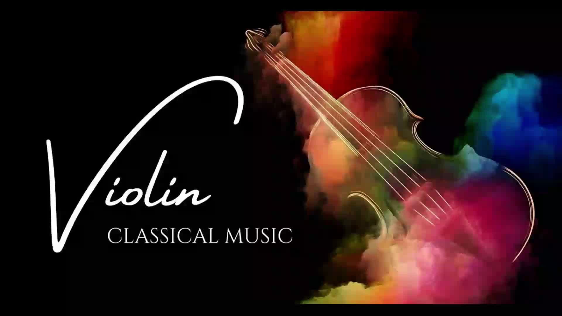 Классическая музыка Скрипка  Violin ... Моцарт Бетховен Бах Паганини  Сен-Санс Мендельсон...