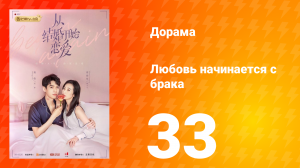 Любовь начинается с брака 1 сезон 33 серия