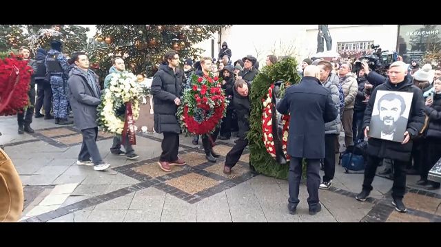 Москва 17.01.26.  Церемония прощания с Игорем Золотовицким смотреть онлайн