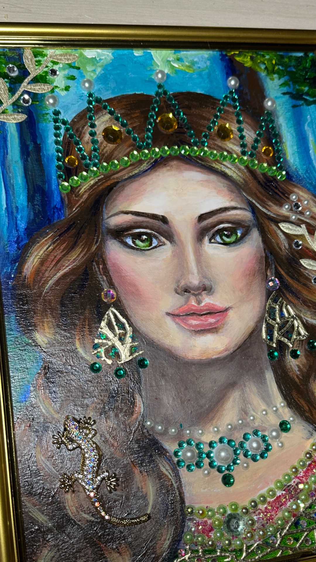 Хозяйка Жигулевских гор. Акрил. смотреть онлайн