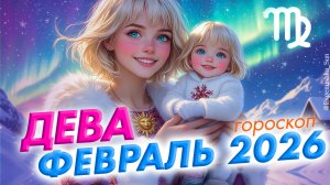 Дева гороскоп Февраль 2026 ☀️ Солнечное затмение ☀️