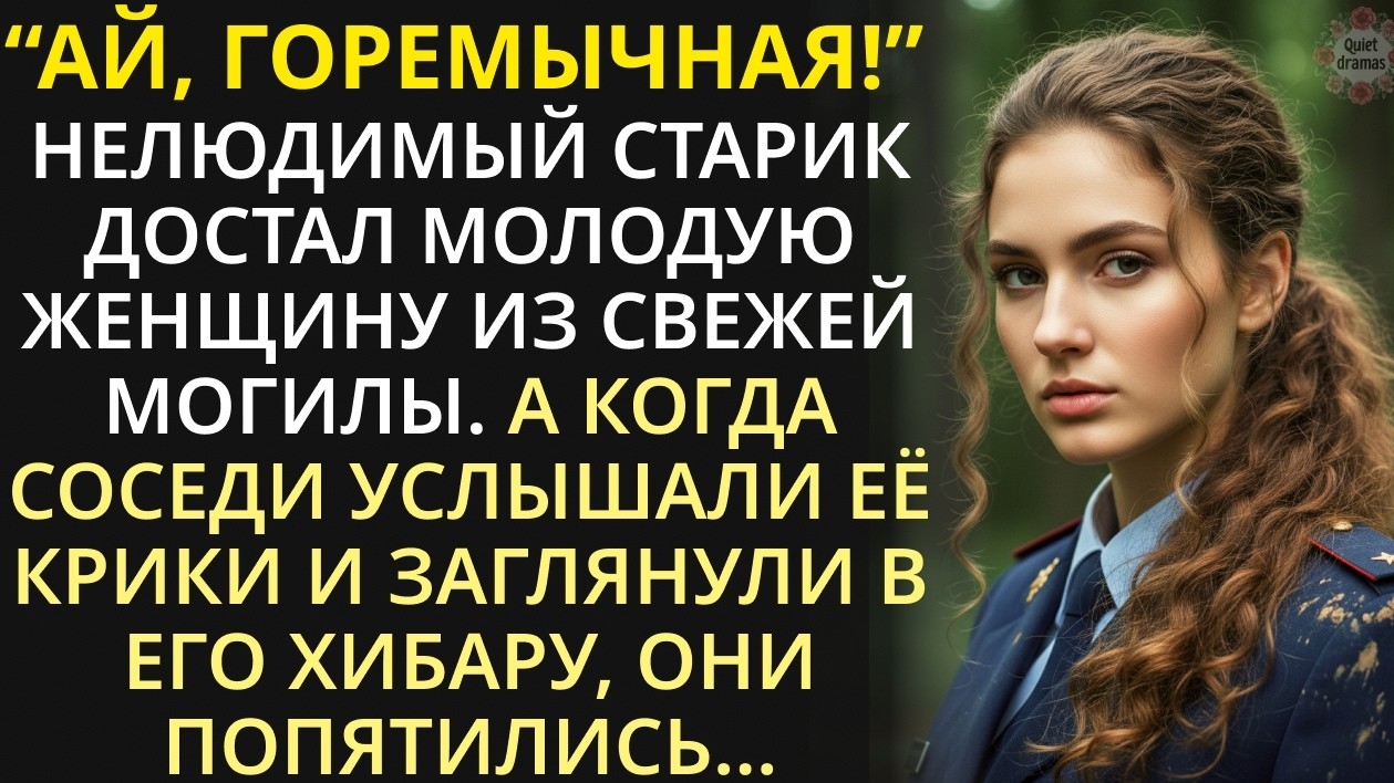 Нелюдимый старик достал молодую женщину из могилы. А когда соседи, услышав её крики, вбежали в дом смотреть онлайн