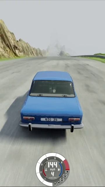 Ваз 2101 делешка разогнался с горки и в автобус BeamngDrive смотреть онлайн