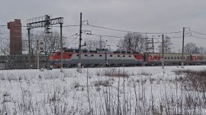 в тяге! ЧС7-006 с поездом №47 Москва–Балаково