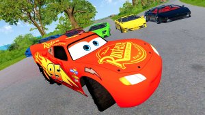 МУЛЬТИКИ ПРО МАШИНКИ МАКВИН: забавные трюки и смешные неудачи на склоне!