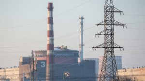 На резервной линии электропередач ЗАЭС начались ремонтные работы