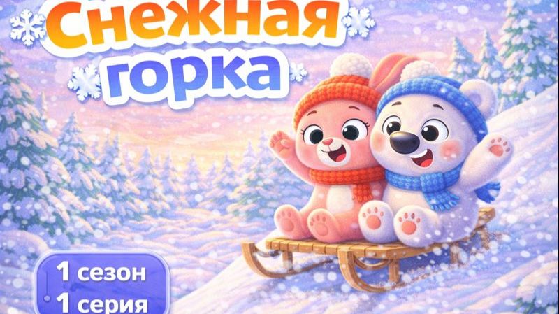 СНЕЖНАЯ ГОРКА МИЛА И ТОПА МУЛЬТИК 1 СЕЗОН 1 СЕРИЯ! ДОБРАЯ ПЕСЕНКА ДЛЯ ДЕТЕЙ смотреть онлайн