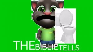 THE Bible tells logo remake на зелёном фоне