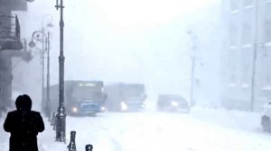 Во Владивостоке бушует снежная стихия 2 камера