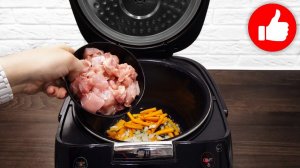 Готовлю это блюдо - плов из макарон и курицы всю неделю. Еще Вкуснее обычного плова в мультиварке!