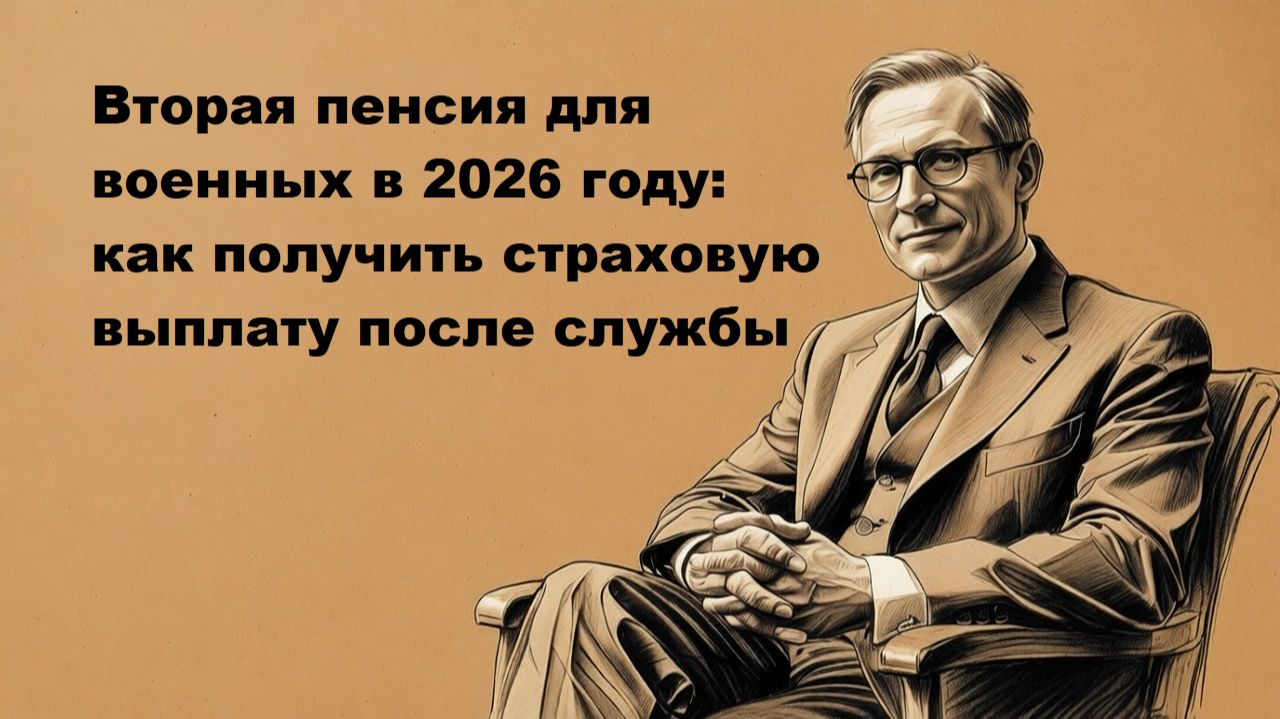 Вторая пенсия для военных в 2026 году смотреть онлайн