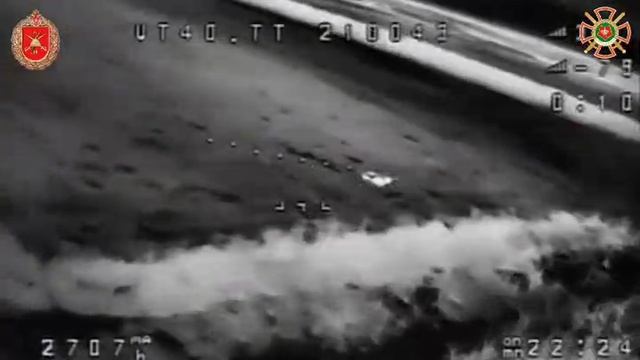 🇷🇺🎮💥Батарея противодействия беспилотных систем зенитного дивизиона 74 ОМСБр в работе… смотреть онлайн