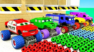 Детские мультики, сборник мультфильмов, мультики про машинки, изучаем цвета, мультики с песенками